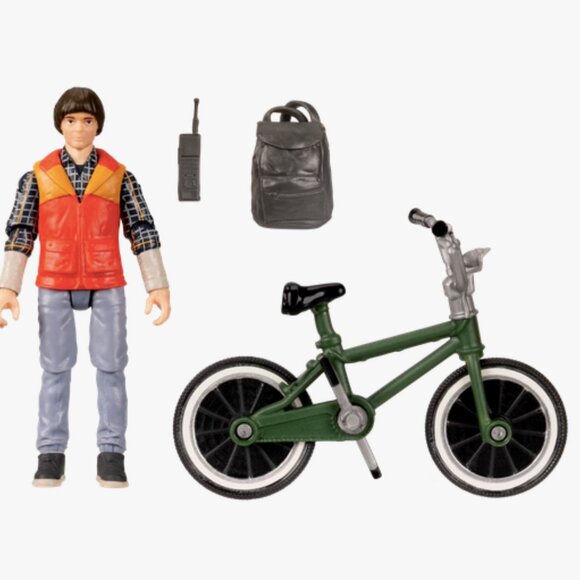 NEW SEASON! 2025 Jazwares Stranger Things WILL BYERS WITH BIKE Action Figure NEW - Picture 3 of 5